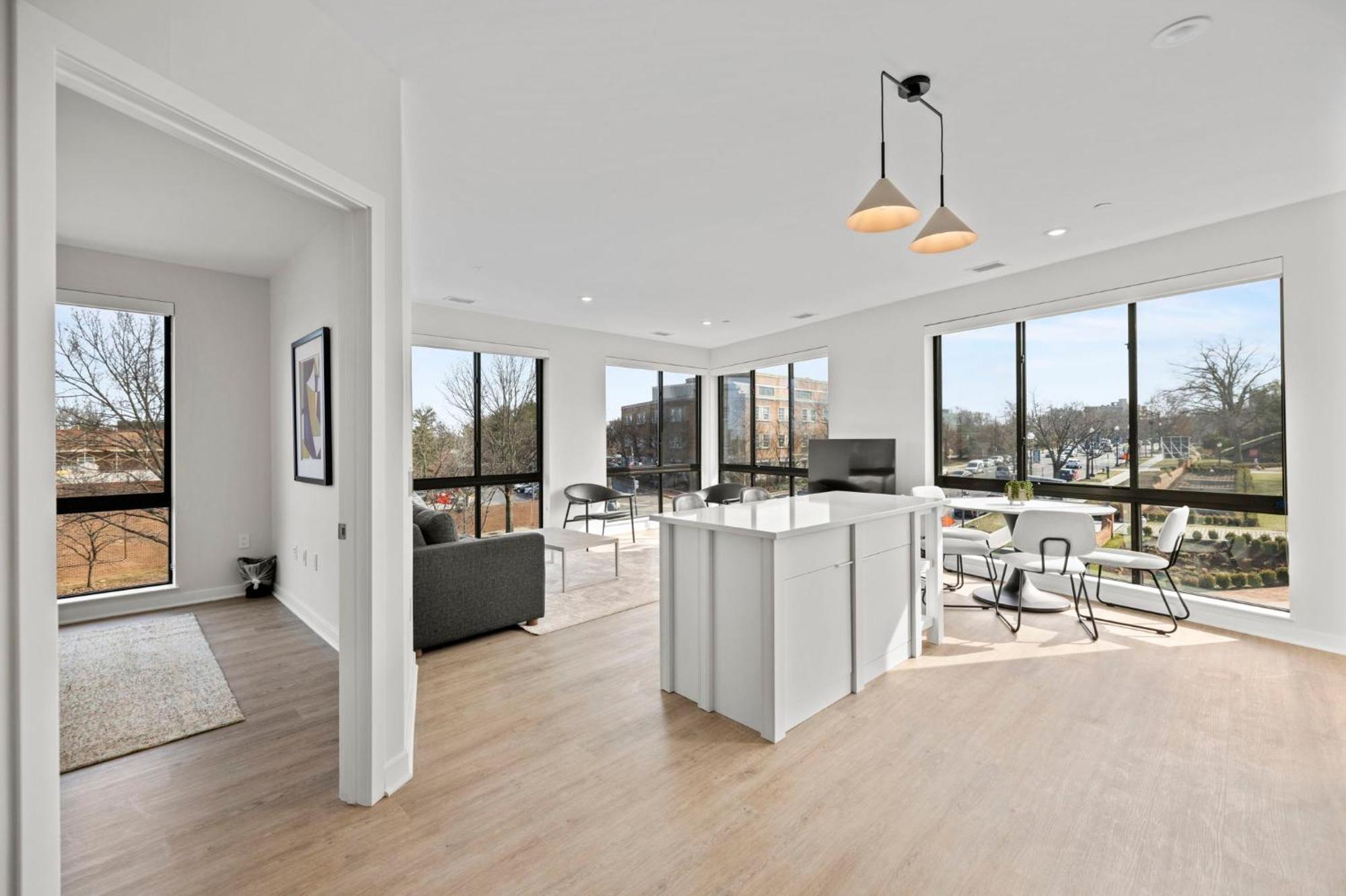 Апартаменты Placemakr Cathedral Heights Вашингтон Номер фото